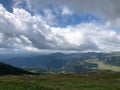 Bucegi Plateau over 2000 meters, Carpathian Mountain, Sphinx and Babele, Prahova Valley, Romania Royalty Free Stock Photo