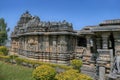 Bucesvara Temple, Koravangala, Hassan, Karnataka state, India. This Hoyasala architectural temple was built in 1173 A.D Royalty Free Stock Photo