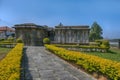 Bucesvara Temple, Koravangala, Hassan, Karnataka state, India. This Hoyasala architectural temple was built in 1173 A.D Royalty Free Stock Photo