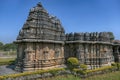 Bucesvara Temple, Koravangala, Hassan, Karnataka state, India. This Hoyasala architectural temple was built in 1173 A.D Royalty Free Stock Photo