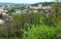 Buchach town spring view Ukraine. Royalty Free Stock Photo
