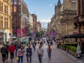 Buchanan street in Glasgow