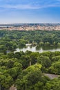 Bucharest aerial view Royalty Free Stock Photo