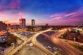 Bucharest Aerial View Royalty Free Stock Photo