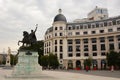 Piata Universitatii, or University square. Bucharest. Romania Royalty Free Stock Photo