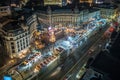 Bucharest Christmas Market, City Center of Bucharest, Romania, December 2021 Royalty Free Stock Photo