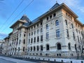 Bucharest City Hall(Palace of Ministry of Public Works), Neo-Romanian architecture, Regina Elisabeta boulevard, Romania
