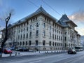 Bucharest City Hall(Palace of Ministry of Public Works), Neo-Romanian architecture, Regina Elisabeta boulevard, Romania