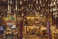 bookshelves inside a bookstore