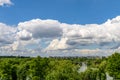 Bucharest City Skyline View Royalty Free Stock Photo