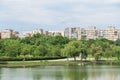 Bucharest Communist Apartment Blocks Skyline View Royalty Free Stock Photo