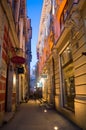 Bucharest Historic center by night Royalty Free Stock Photo