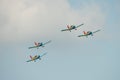 Bucharest international air show BIAS, hawks of Romania aerobatic team