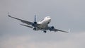 Bucharest international air show BIAS, Tarom boeing 737-700 low pass over Baneasa airport