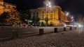 Bucharest at night Royalty Free Stock Photo