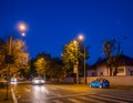 Bucharest in the night