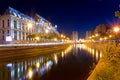 Bucharest by night - Palace of Justice Royalty Free Stock Photo