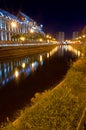 Bucharest by night - Palace of Justice Royalty Free Stock Photo