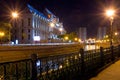 Bucharest by night - Palace of Justice Royalty Free Stock Photo