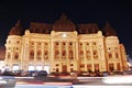 Bucharest night scene Royalty Free Stock Photo