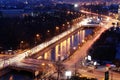 Bucharest night view