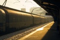 Bucharest North Railway Station platform