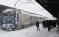 BUCHAREST NORTH RAILWAY STATION BY WINTER