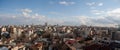 Bucharest old center city panorama