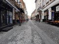 Bucharest old streets Royalty Free Stock Photo