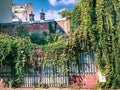 Bucharest old town street view Royalty Free Stock Photo