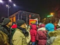 Bucharest protest January 2017 piata victoriei