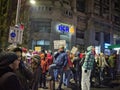 Bucharest protest January 2017 piata victoriei