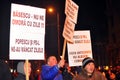 Bucharest Protests - 19 january 2012 - 2 Royalty Free Stock Photo