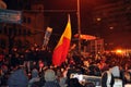 Bucharest Protests - 19 january 2012 - 3 Royalty Free Stock Photo