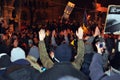 Bucharest Protests - 19 january 2012 - 4 Royalty Free Stock Photo
