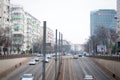 Bucharest road infrastructure Royalty Free Stock Photo