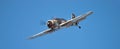 Bucharest/ Romania - AeroNautic Show - September 21, 2019: YAK 52TW Airplanes flying trough the sky