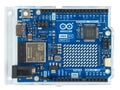 Bucharest, Romania - 03 19 2024: Arduino Uno R4 is a development board based on a 32-bit Renesas microcontroller Royalty Free Stock Photo