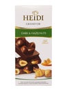 Heidi Grand`or, dark chocolate bar with hazelnuts