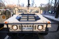 Humvee military vehicle