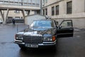 A Mercedes 450 Sel from 1978 who was owned by the former Romanian communist leader Nicolae Ceausescu