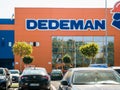 Dedeman Pantelimon home improvement store. Dedeman is the largest construction, furniture and Royalty Free Stock Photo