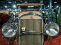 Front view with a 1930 Chrysler Model 70 Phaeton