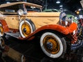 Front view with a 1930 Chrysler Model 70 Phaeton