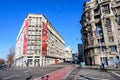 Bucharest, Romania, 2 January 2022: Modern buildings near Natiunile Unite Square (Piata Natiunile Unite)