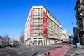 Bucharest, Romania, 2 January 2022: Modern buildings near Natiunile Unite Square (Piata Natiunile Unite) Royalty Free Stock Photo