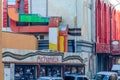 Bucharest, Romania Ã¢â¬â January 4: Teatrul Metropolis on January 4, 2016 in Bucharest. Detail of Bucharest Metropolis Theater