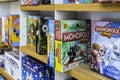 Board Games For Sale In Toys Store