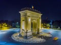 Bucharest Romania, June 19,2018 - Triumphal Arch Bucharest Royalty Free Stock Photo