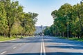 View with Monument to the Heroes of the Air (Monumentul Eroilor Aerului) located in located in Royalty Free Stock Photo